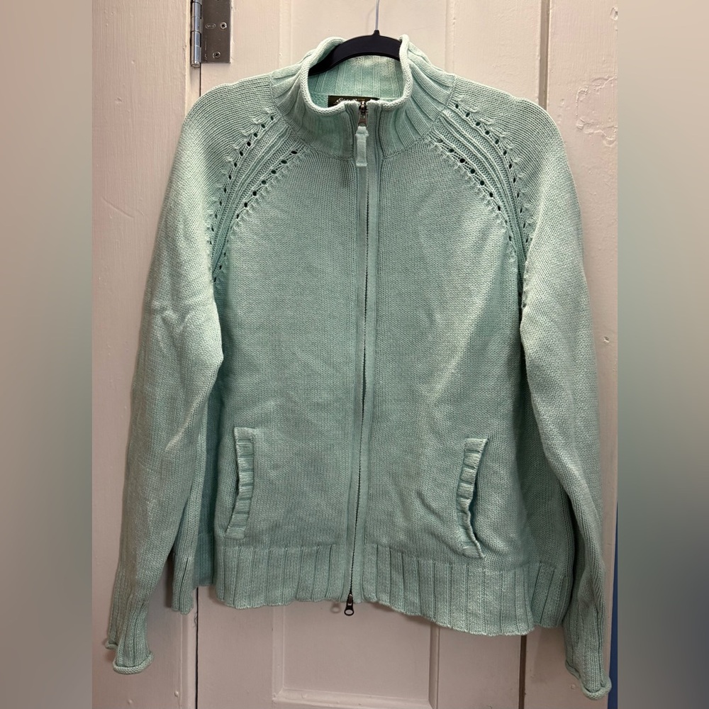 Eddie Bauer Knit Zip-Up Sweater